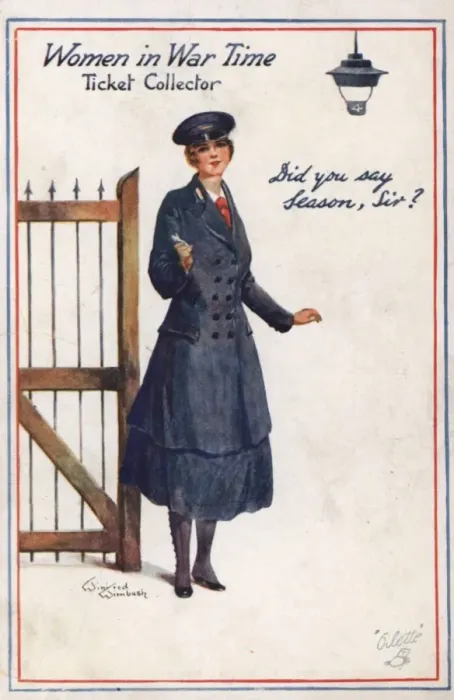 Framed Print : Womens Work WW1 Framed Print : Womens Work WW1
