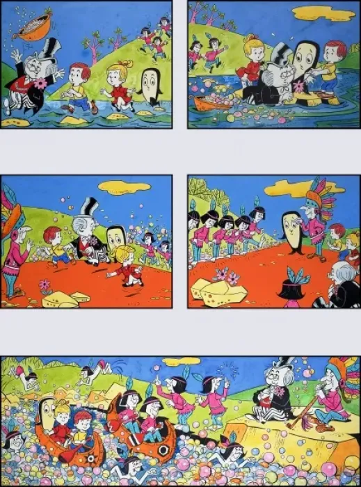 Framed Print : The Wonderful Island of Yum Framed Print : The Wonderful Island of Yum