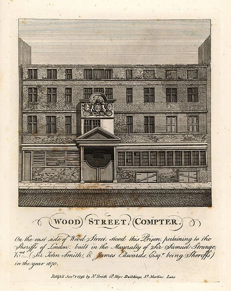 Wood Street Compter, 18th century