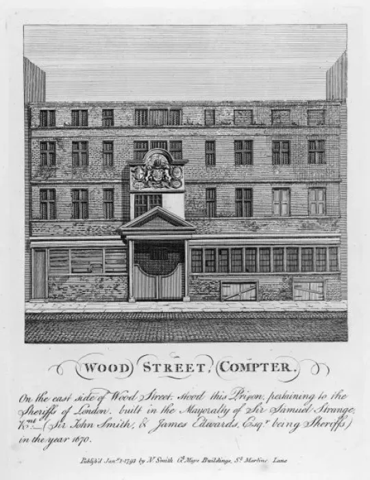 Framed Print : Wood Street Compter Framed Print : Wood Street Compter