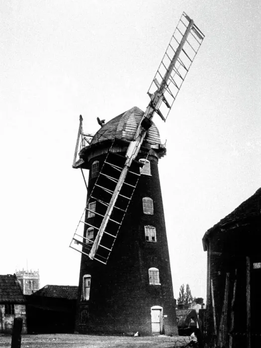 Framed Print : Woodbridge Windmill early 1900s Framed Print : Woodbridge Windmill early 1900s