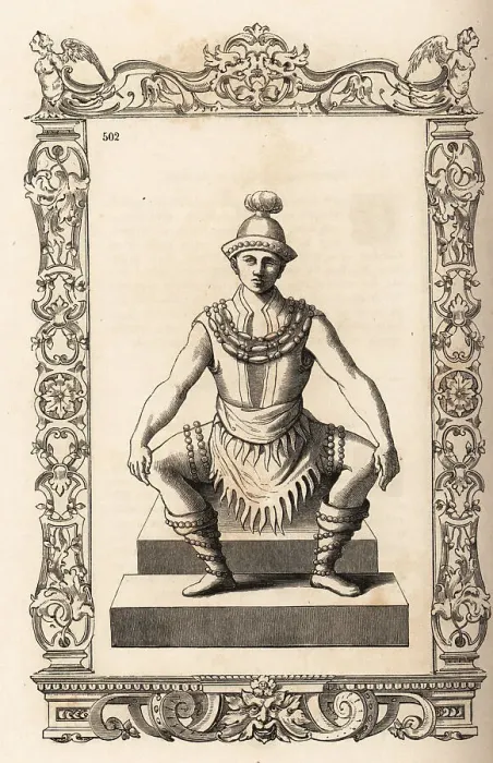Framed Print : Wooden carved idol Kivvasa found in a charnel house in Secoton Framed Print : Wooden carved idol Kivvasa found in a charnel house in Secoton