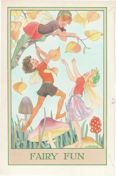 Framed Print : Woodland Fairies Framed Print : Woodland Fairies