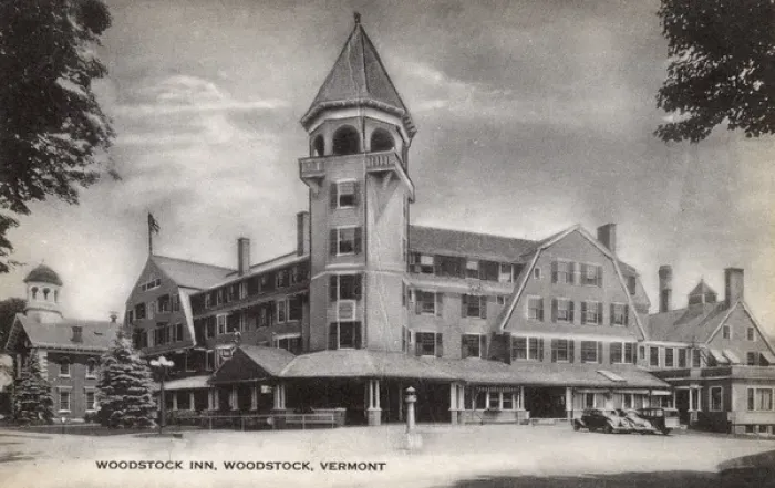 Framed Print : Woodstock Inn, Woodstock, Vermont, USA Framed Print : Woodstock Inn, Woodstock, Vermont, USA