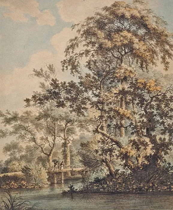 Framed Print : Woody Landscape Framed Print : Woody Landscape