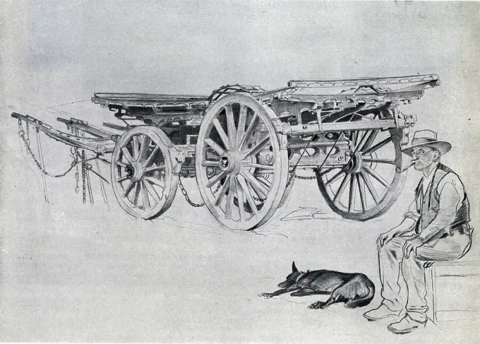 Framed Print : The Wool Wagon Framed Print : The Wool Wagon