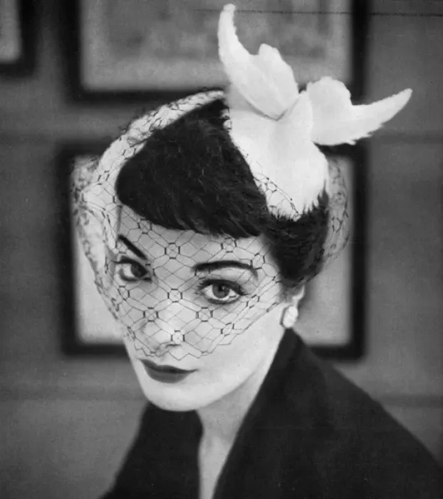 Framed Print : Woolland afternoon hat, 1953 Framed Print : Woolland afternoon hat, 1953
