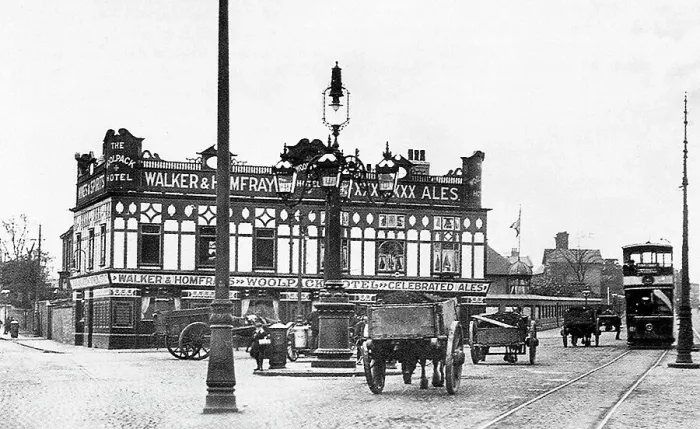 Framed Print : Woolpack Inn, Pendleton early 1900's Framed Print : Woolpack Inn, Pendleton early 1900's