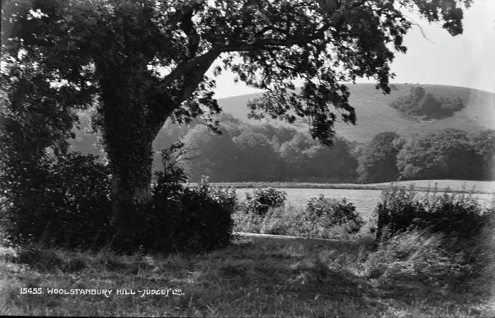 Framed Print : Woolstanbury Hill Framed Print : Woolstanbury Hill