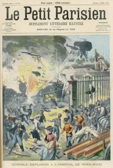 Framed Print : Woolwich Arsenal Explode Framed Print : Woolwich Arsenal Explode