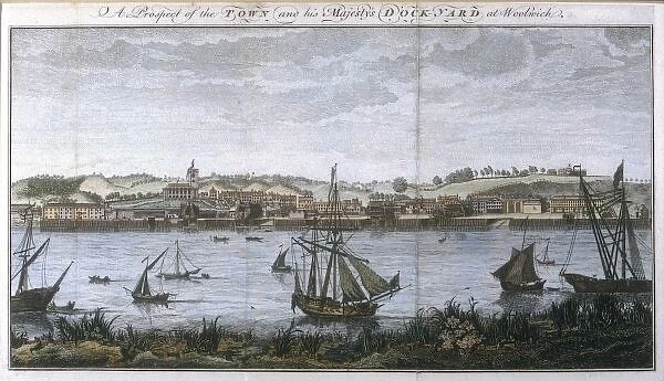 Woolwich Dockyard 1770