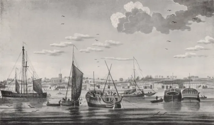 Framed Print : Woolwich Dockyard 1772 Framed Print : Woolwich Dockyard 1772