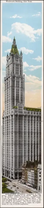 Framed Print : Woolworth Building, New York Framed Print : Woolworth Building, New York