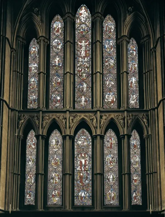 Framed Print : Worcester Cathedral. 1084-1375. UNITED KINGDOM Framed Print : Worcester Cathedral. 1084-1375. UNITED KINGDOM