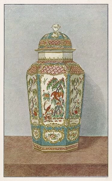 Worcester China Vase