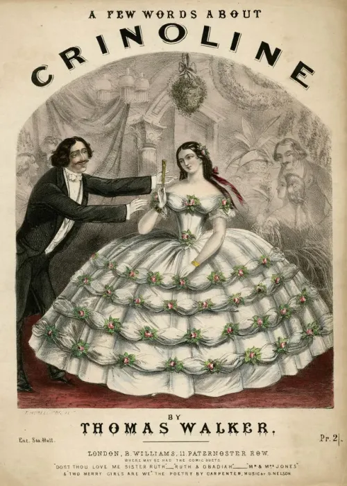 Framed Print : Words About Crinoline Framed Print : Words About Crinoline