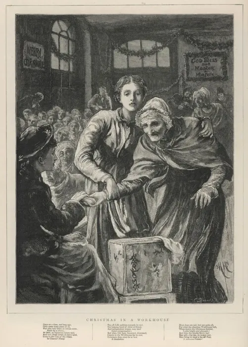 Framed Print : WORKHOUSE XMAS Framed Print : WORKHOUSE XMAS