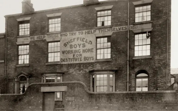 Framed Print : Working Boys Home Sheffield Framed Print : Working Boys Home Sheffield