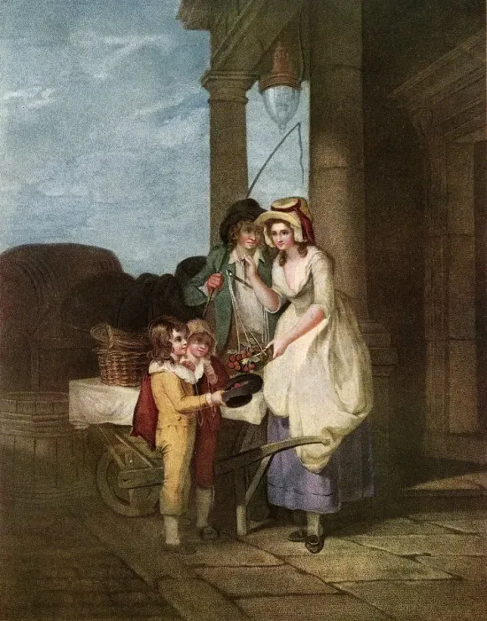 Framed Print : WORKING CLASS DRESS 1795 Framed Print : WORKING CLASS DRESS 1795