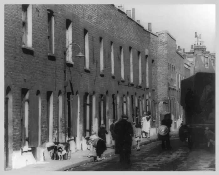 Framed Print : Working Class Street Framed Print : Working Class Street