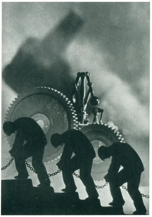 Framed Print : Workmen Chain Line Framed Print : Workmen Chain Line