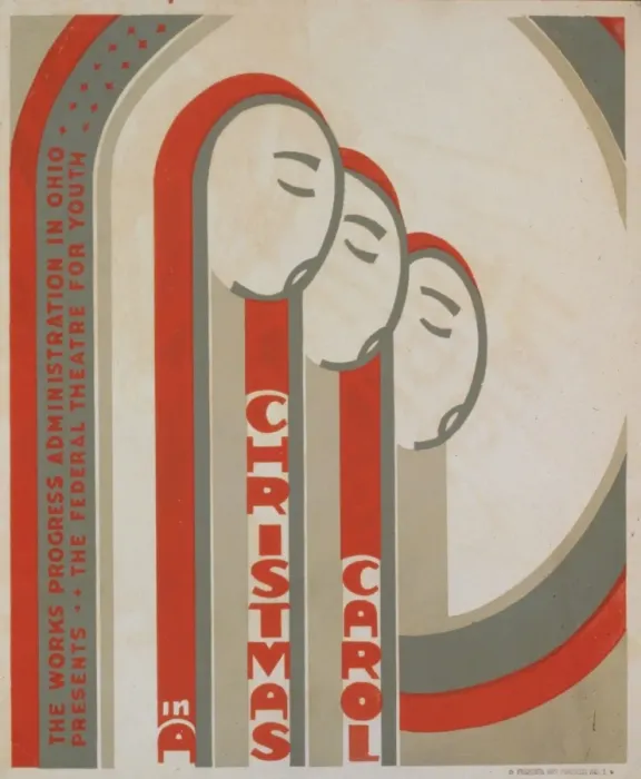 Framed Print : The Works Progress Administration in Ohio presents the Feder Framed Print : The Works Progress Administration in Ohio presents the Feder