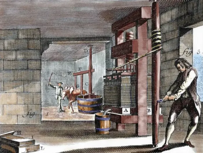 Framed Print : Workshop dedicated to handcrafting the paperboard. Pulping a Framed Print : Workshop dedicated to handcrafting the paperboard. Pulping a