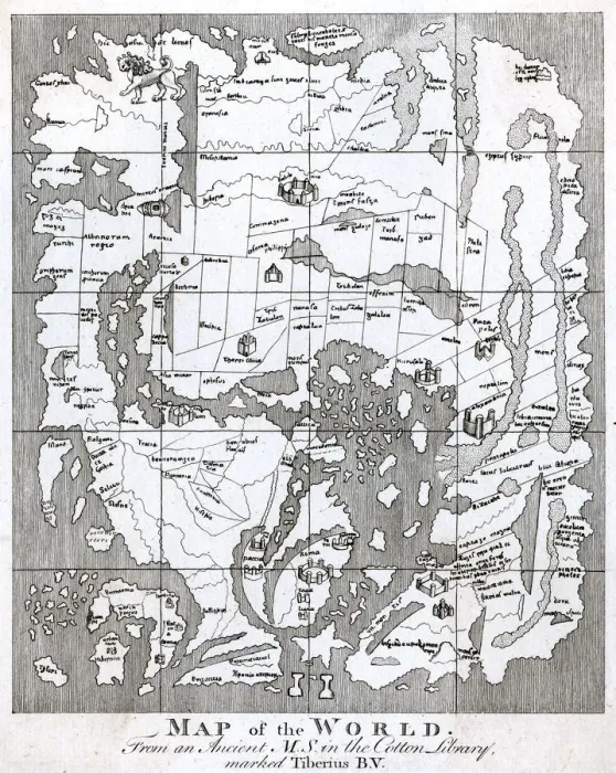 Framed Print : WORLD MAP / STRUTT 10C Framed Print : WORLD MAP / STRUTT 10C