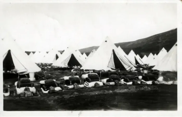 Framed Print : World War One Army Camp Framed Print : World War One Army Camp