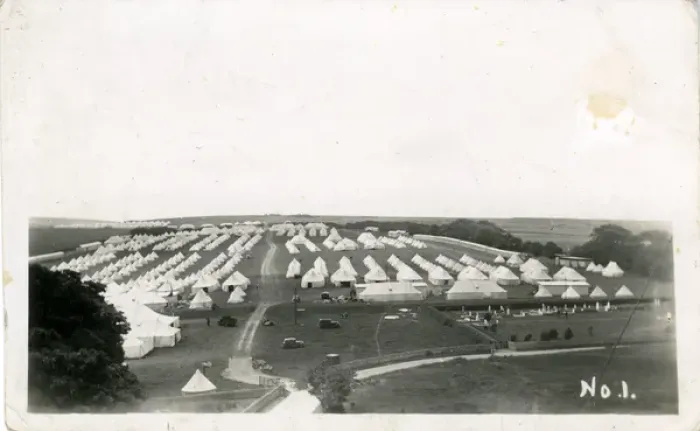 Framed Print : World War Two Army Camp, Blickling Park, Aylsham, England Framed Print : World War Two Army Camp, Blickling Park, Aylsham, England