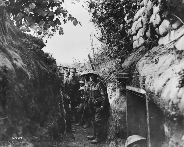 Framed Print : World War I trench Framed Print : World War I trench