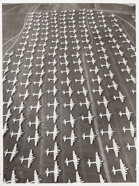 World War II aricraft at an aerodrome near Munich