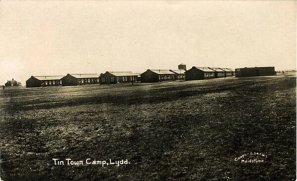 World War One Tin Town Army Camp, Lydd, Romney Marsh, Englan