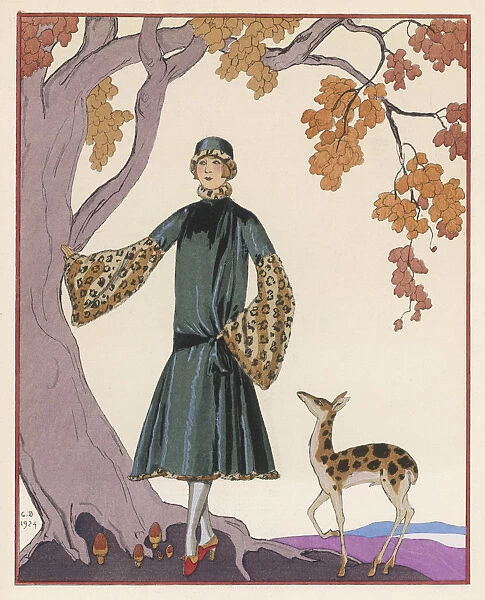 Worth Fur Coat 1924