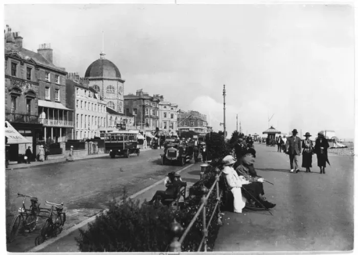 Framed Print : WORTHING - 1918 Framed Print : WORTHING - 1918