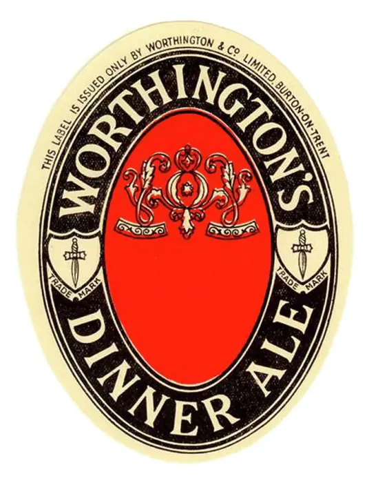 Framed Print : Worthington's Dinner Ale Framed Print : Worthington's Dinner Ale