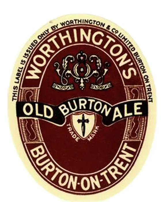 Framed Print : Worthington's Old Burton Ale Brown Label Framed Print : Worthington's Old Burton Ale Brown Label