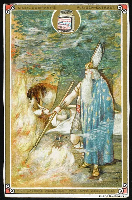 Framed Print : WOTAN'S FAREWELL Framed Print : WOTAN'S FAREWELL