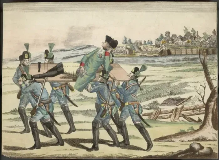 Framed Print : Wounded Officer Framed Print : Wounded Officer