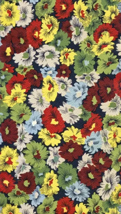 Framed Print : Wrapping Paper Sample Design