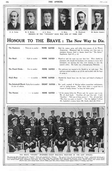The Wreck of the Titanic - Honour to the Brave
