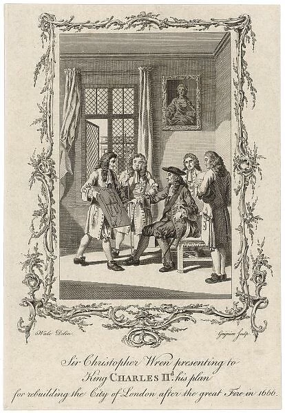 Wren with Charles II