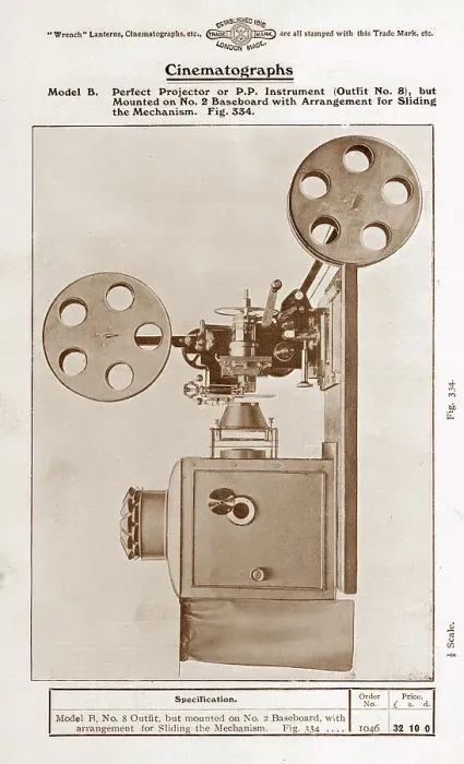 Framed Print : Wrench Model B Cinematograph Framed Print : Wrench Model B Cinematograph