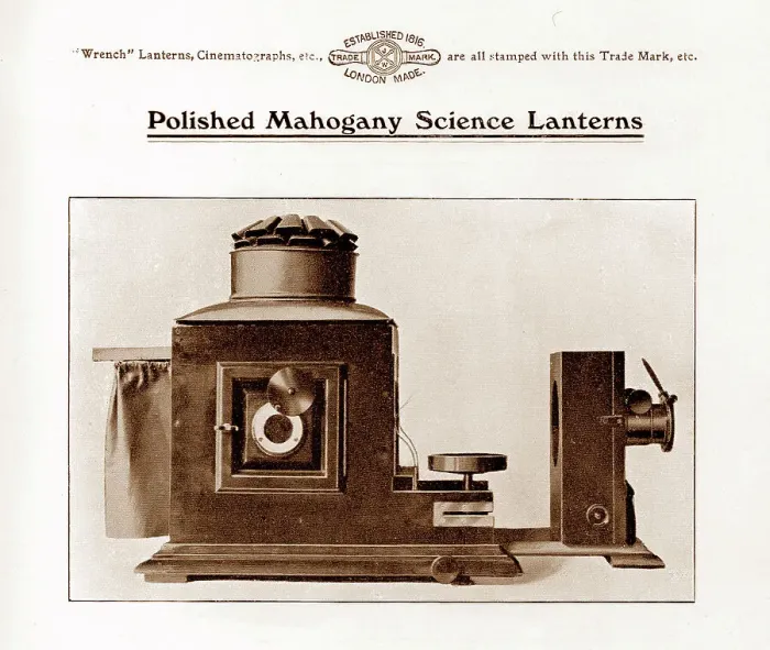 Framed Print : Wrench scientific magic lantern projector Framed Print : Wrench scientific magic lantern projector