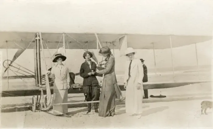 Framed Print : The Wrght Biplane, sold by Orville to Ruth Law Framed Print : The Wrght Biplane, sold by Orville to Ruth Law