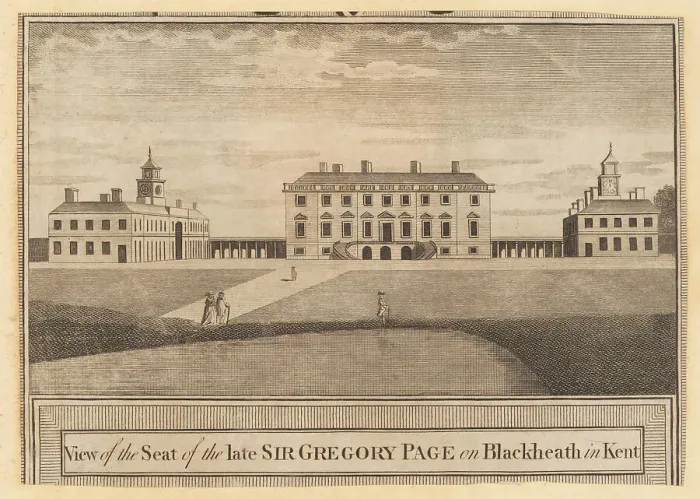 Framed Print : Wricklemarsh House, Kent, 1784 Framed Print : Wricklemarsh House, Kent, 1784