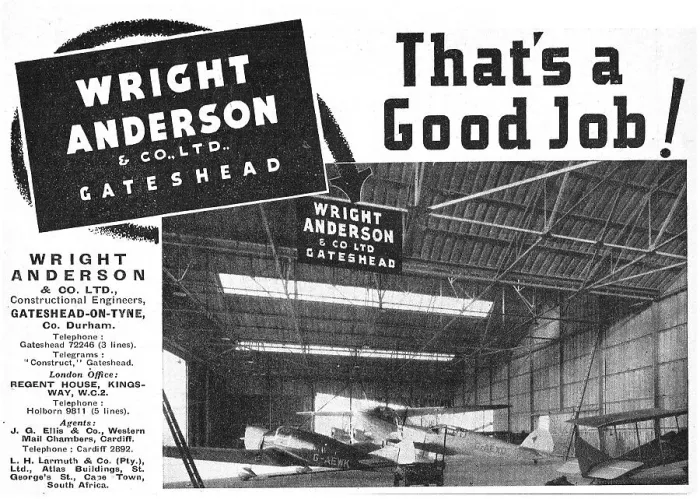 Framed Print : Wright Anderson & Co - Aircraft Hangars Framed Print : Wright Anderson & Co - Aircraft Hangars