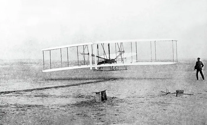 Framed Print : Wright Brothers first flight Framed Print : Wright Brothers first flight