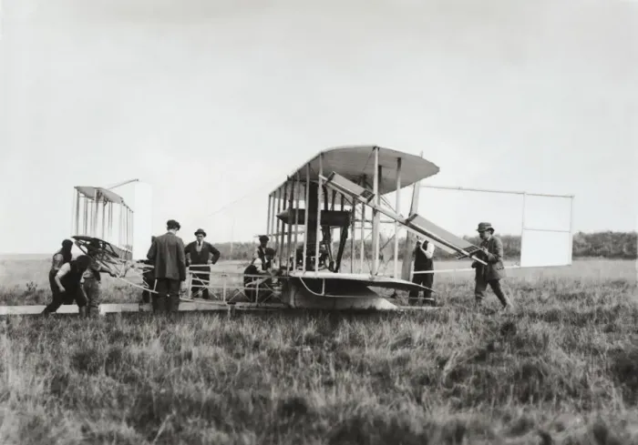 Framed Print : Wright Flyer A ( Shorts)
