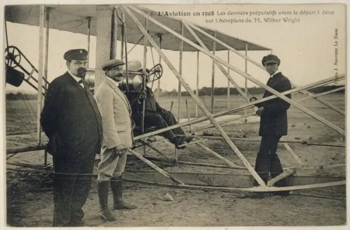 Framed Print : Wright Plane 1908 Framed Print : Wright Plane 1908